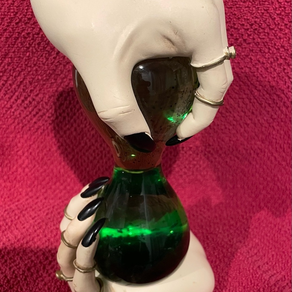 Martha Stewart Halloween Witch Hands Hourglass. - Picture 6 of 6